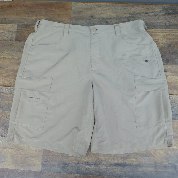 Field & Stream cargo shorts hiking outdoors Sz XL elastic - Picture 1 of 12